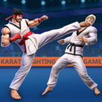 karate fighting kung fu game android application logo